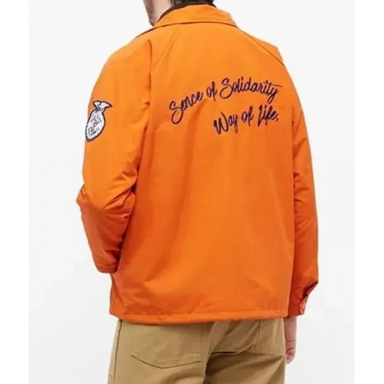 Men’s Rats Coach Orange Jacket Men’s Rats Coach Orange Jacket
