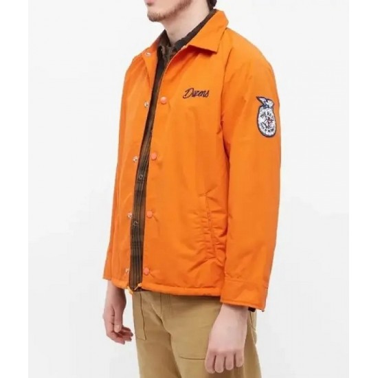 Men’s Rats Coach Orange Jacket Men’s Rats Coach Orange Jacket