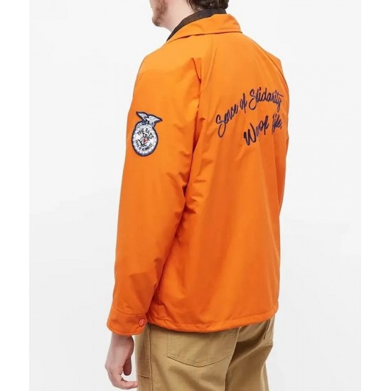 Men’s Rats Coach Orange Jacket Men’s Rats Coach Orange Jacket