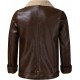 Men’s Street Style Brown Shearling Leather Jacket Men’s Street Style Brown Shearling Leather Jacket