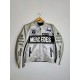 Mercedes Racing Genuine Cowhide Leather Jacket