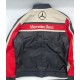 Mercedes Racing Team McLaren F1 Motorsports Leather Jacket