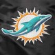 Miami Dolphins Locker Room Black Satin Jacket Miami Dolphins Locker Room Black Satin Jacket