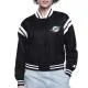 Miami Dolphins Printed Logo Varsity Satin Jacket