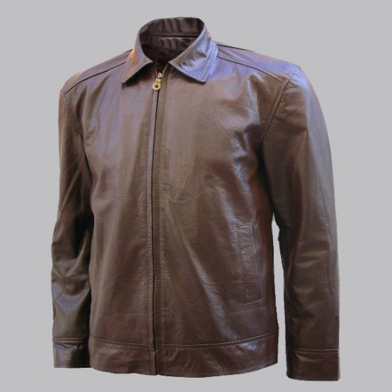Michael Fassbender Brown Leather Jacket Michael Fassbender Brown Leather Jacket