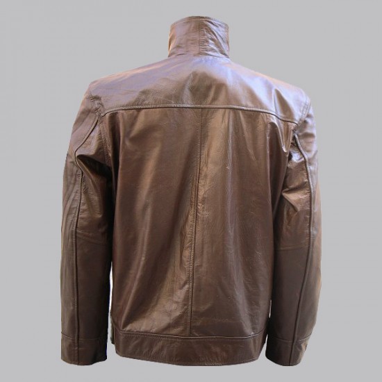 Michael Fassbender Brown Leather Jacket Michael Fassbender Brown Leather Jacket