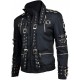 Michael Jackson Bad Leather Jacket Black Bad Jacket Michael Jackson Bad Leather Jacket Black Bad Jacket