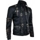 Michael Jackson Bad Leather Jacket Black Bad Jacket Michael Jackson Bad Leather Jacket Black Bad Jacket