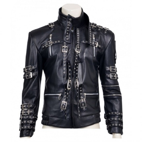 Michael Jackson Bad Leather Jacket Black Bad Jacket Michael Jackson Bad Leather Jacket Black Bad Jacket