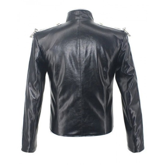 Michael Jackson Black Stand-Up Collar Jacket