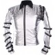 Michael Jackson King Of Pop Bad Concert Satin Jacket Michael Jackson King Of Pop Bad Concert Satin Jacket