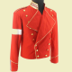 Michael Jackson Red Military Jacket V2 Michael Jackson Red Military Jacket V2