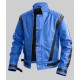 Michael Jackson Thriller Blue Leather Jacket Michael Jackson Thriller Blue Leather Jacket
