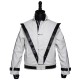 Michael Jackson White Thriller Leather Jacket Michael Jackson White Thriller Leather Jacket