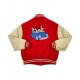 Mickey Mouse Red Varsity Wool/Leather Jacket