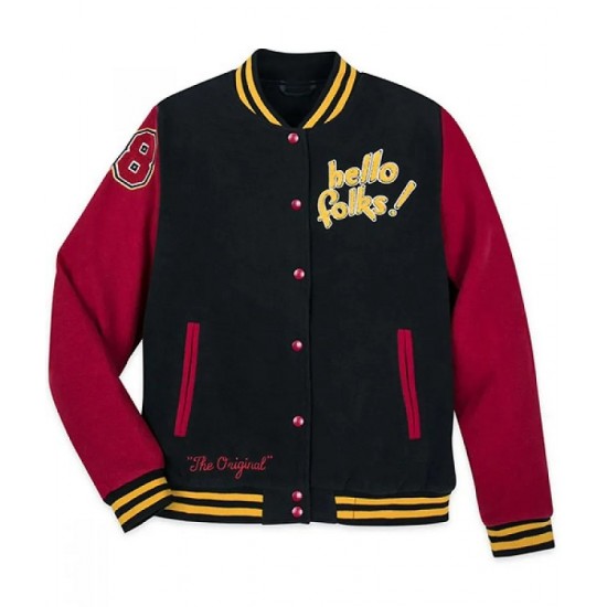 Mickey Mouse and Pluto Varsity Jacket Mickey Mouse and Pluto Varsity Jacket