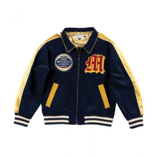 Mitchell & Ness We Are Authentic Varsity Jacket Mitchell & Ness We Are Authentic Varsity Jacket