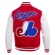 Montreal Expos Retro Classic Red Wool Varsity Jacket Montreal Expos Retro Classic Red Wool Varsity Jacket
