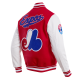 Montreal Expos Retro Classic Red Wool Varsity Jacket Montreal Expos Retro Classic Red Wool Varsity Jacket