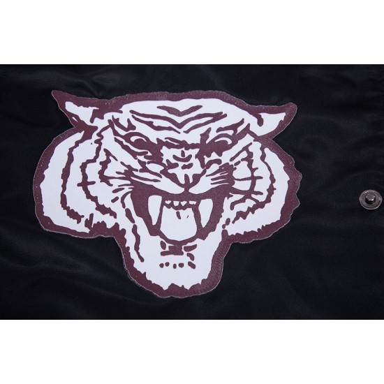 Morehouse College Classic Rib Satin Jacket Morehouse College Classic Rib Satin Jacket