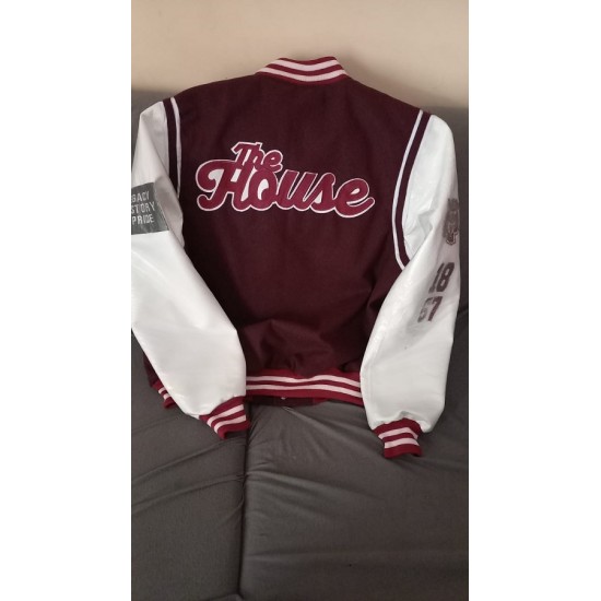 Morehouse College Maroon Letterman Jacket Morehouse College Maroon Letterman Jacket