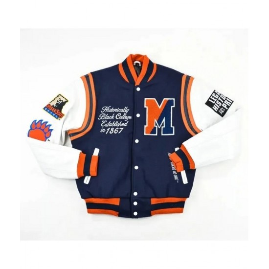 Morgan State University Varsity Jacket Morgan State University Varsity Jacket
