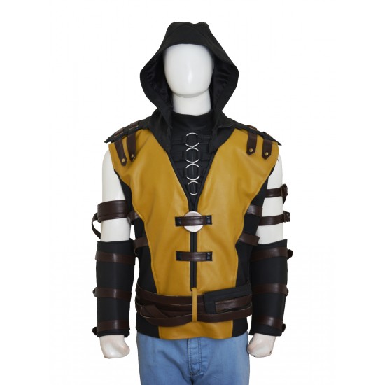 Mortal Kombat X Scorpion Hoodie Jacket Costume Mortal Kombat X Scorpion Hoodie Jacket Costume