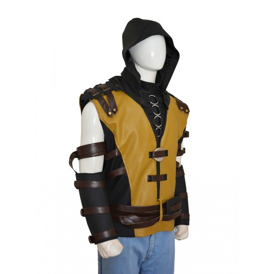 Mortal Kombat X Scorpion Hoodie Jacket Costume Mortal Kombat X Scorpion Hoodie Jacket Costume