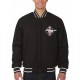 Mustang Varsity Wool Black Jacket Mustang Varsity Wool Black Jacket