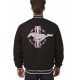 Mustang Varsity Wool Black Jacket Mustang Varsity Wool Black Jacket