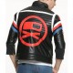My Chemical Romance Gerard Way MCR Party Poison Black Leather Jacket My Chemical Romance Gerard Way MCR Party Poison Black Leather Jacket