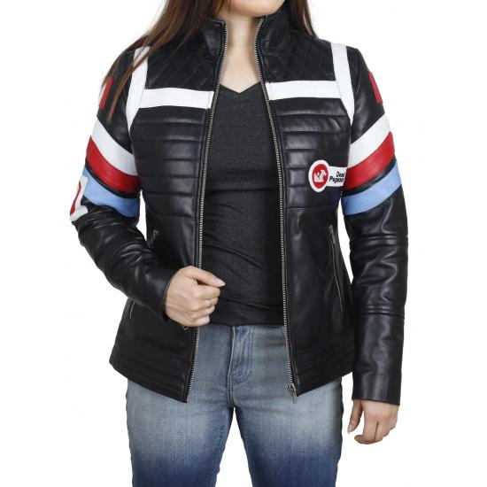 My Chemical Romance Party Poison Women Leather Jacket My Chemical Romance Party Poison Women Leather Jacket