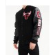 NBA Chicago Bulls Logo Varsity Jacket NBA Chicago Bulls Logo Varsity Jacket