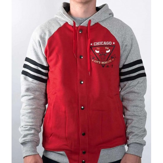 NBA Chicago Bulls Varsity Hoodie NBA Chicago Bulls Varsity Hoodie