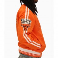 NBA Chicago Bulls Varsity Satin Jacket
