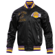 NBA Los Angeles Lakers Retro Classic Satin Jacket NBA Los Angeles Lakers Retro Classic Satin Jacket