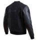 NBA Los Angeles Lakers Triple Black Varsity Jacket NBA Los Angeles Lakers Triple Black Varsity Jacket