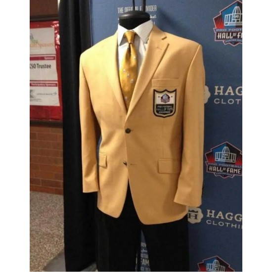 NFL Hall Of Fame Golden Jacket NFL Hall Of Fame Golden Jacket