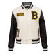 NHL Boston Bruins Retro Classic Womens Varsity Jacket NHL Boston Bruins Retro Classic Womens Varsity Jacket