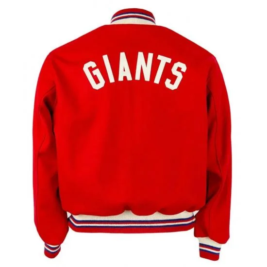 NY Giants 1961 Red Wool Jacket