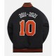 NY Knicks 10 Varsity Black Jacket NY Knicks 10 Varsity Black Jacket