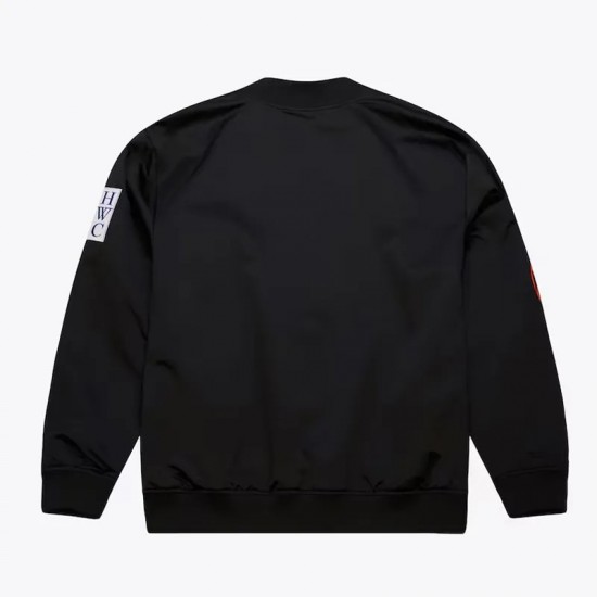 NY Knicks Black Out Satin Jacket NY Knicks Black Out Satin Jacket