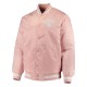 NY Knicks Pink Satin Jacket NY Knicks Pink Satin Jacket