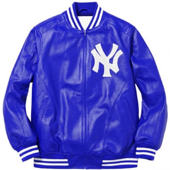 NY Yankees Letterman Varsity Genuine Leather Jacket NY Yankees Letterman Varsity Genuine Leather Jacket