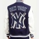 NY Yankees MBL Mash Up Logo Letterman Varsity Jacket NY Yankees MBL Mash Up Logo Letterman Varsity Jacket