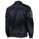 Navy Blue Detroit Tigers Wordmark Satin Jacket Navy Blue Detroit Tigers Wordmark Satin Jacket