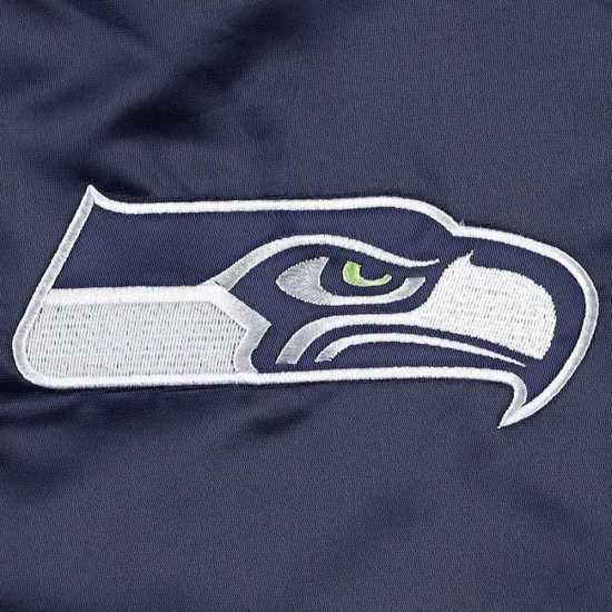 Navy Seattle Seahawks The Pick and Roll Jacket