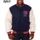 Navy White Detroit Pistons Varsity Jacket Navy White Detroit Pistons Varsity Jacket