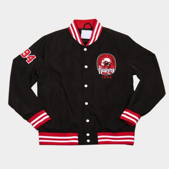 Nebraska Football 1994 National Champions Vintage Bomber Jacket Nebraska Football 1994 National Champions Vintage Bomber Jacket