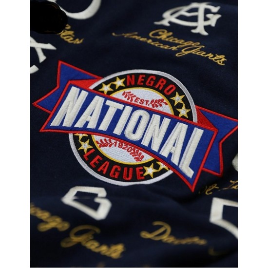 Negro Baseball League Centennial Varsity Jacket Negro Baseball League Centennial Varsity Jacket